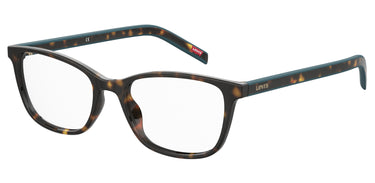Premium Women Levi's Model Eyeglasses: LV 1032 - Havana- SpecSMART Eye Clinic (Diagonal View)